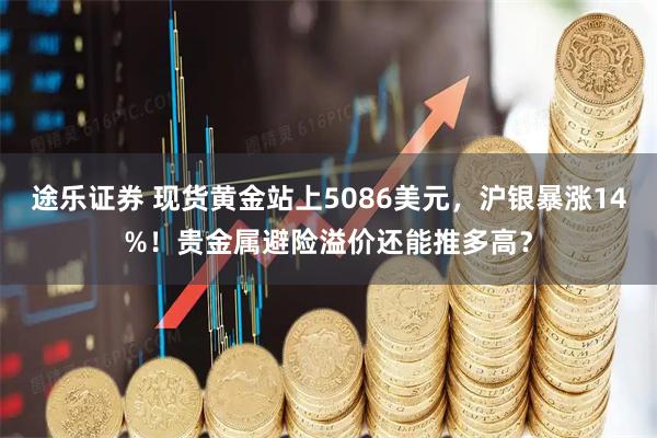 途乐证券 现货黄金站上5086美元，沪银暴涨14%！贵金属避险溢价还能推多高？